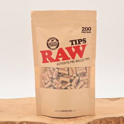 RAW Pre-Rolled Filter Tips (200 Stück)