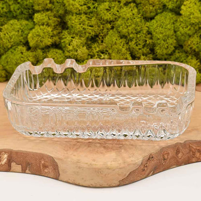 RAW Aficionado Glas Aschenbecher | inkl. Geschenkverpackung