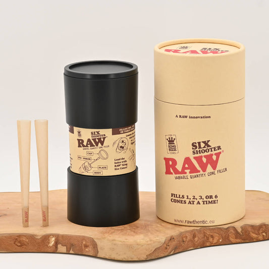 RAW Six Shooter - bis zu 6 Cones gleichzeitig füllen