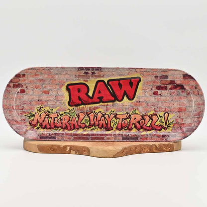 RAW Skate Rolling Tray Deck Graffiti 3