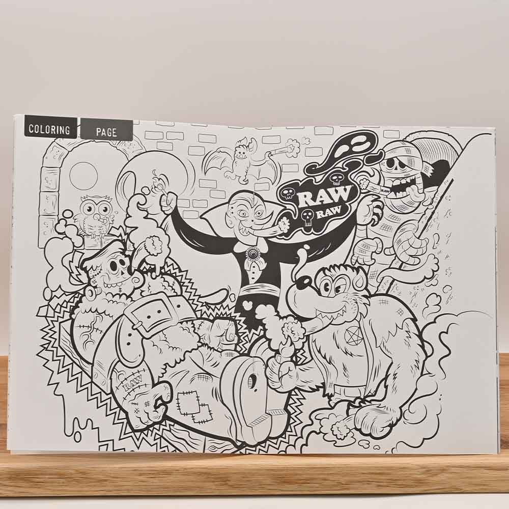 RAW Adult Stoner Activity Book