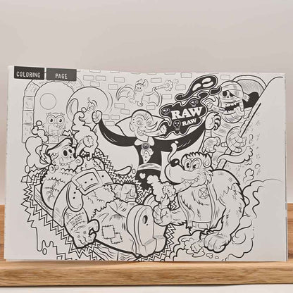 RAW Adult Stoner Activity Book