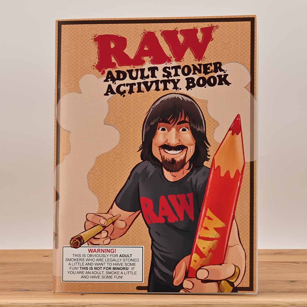 RAW Adult Stoner Activity Book