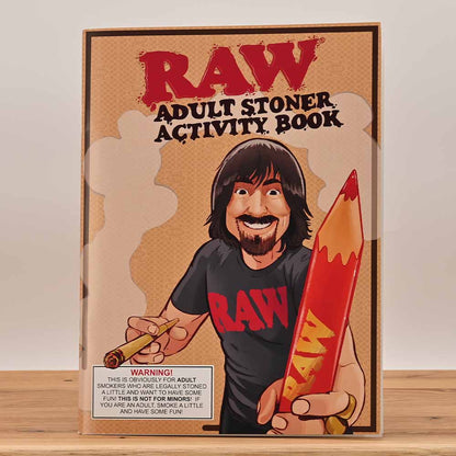 RAW Adult Stoner Activity Book
