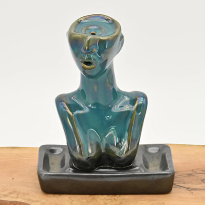 muse_16cm_skulptur_glasiert_raeucherbrunnen_rueckfluss_raeucherkegel_kaufen_headshop_Johnnys_Headshop