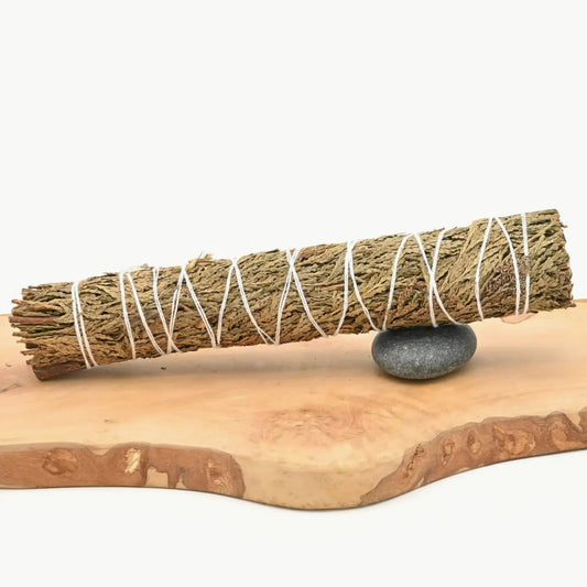 Raeucherbuendel-Zeder-gross-75g-Zedernholz-Cedar-Zeder-raeuchern-XL-Bundle-22cm-Raeucherwerk-Headshop-mit-diskretem-Versand-Johnnys-Headshop