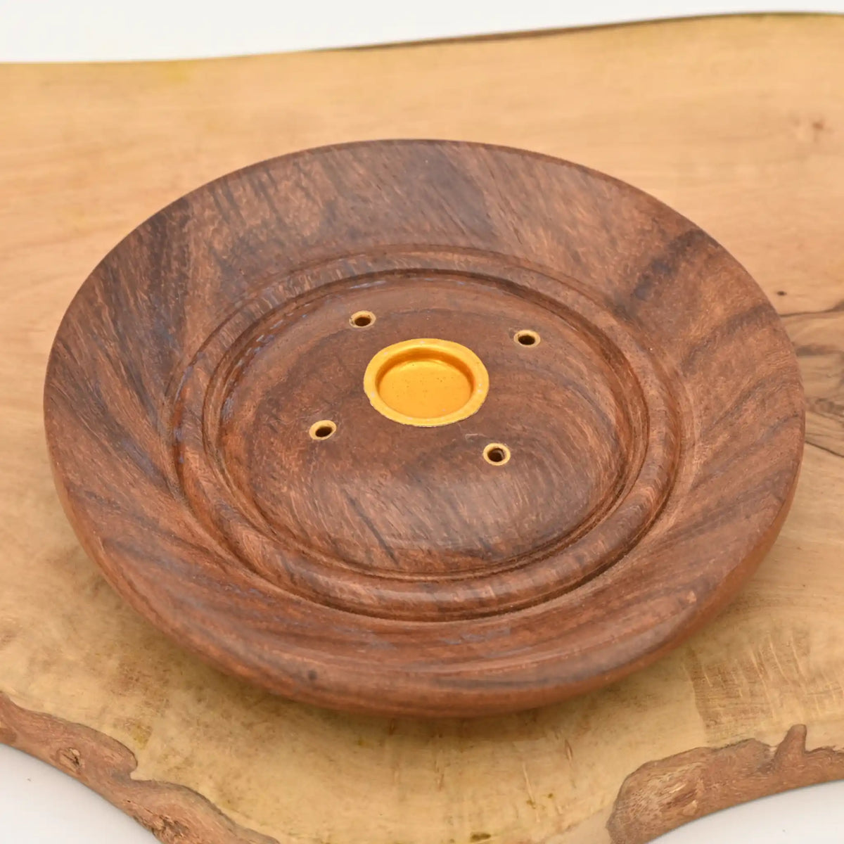 holz_rund_13cm_schlicht_holzteller_raeucherstaebchen_halter_zubehoer_kaufen_headshop_Johnnys_Headshop