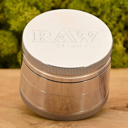 RAW Edelstahl Grinder ⌀60mm - 4 teilig