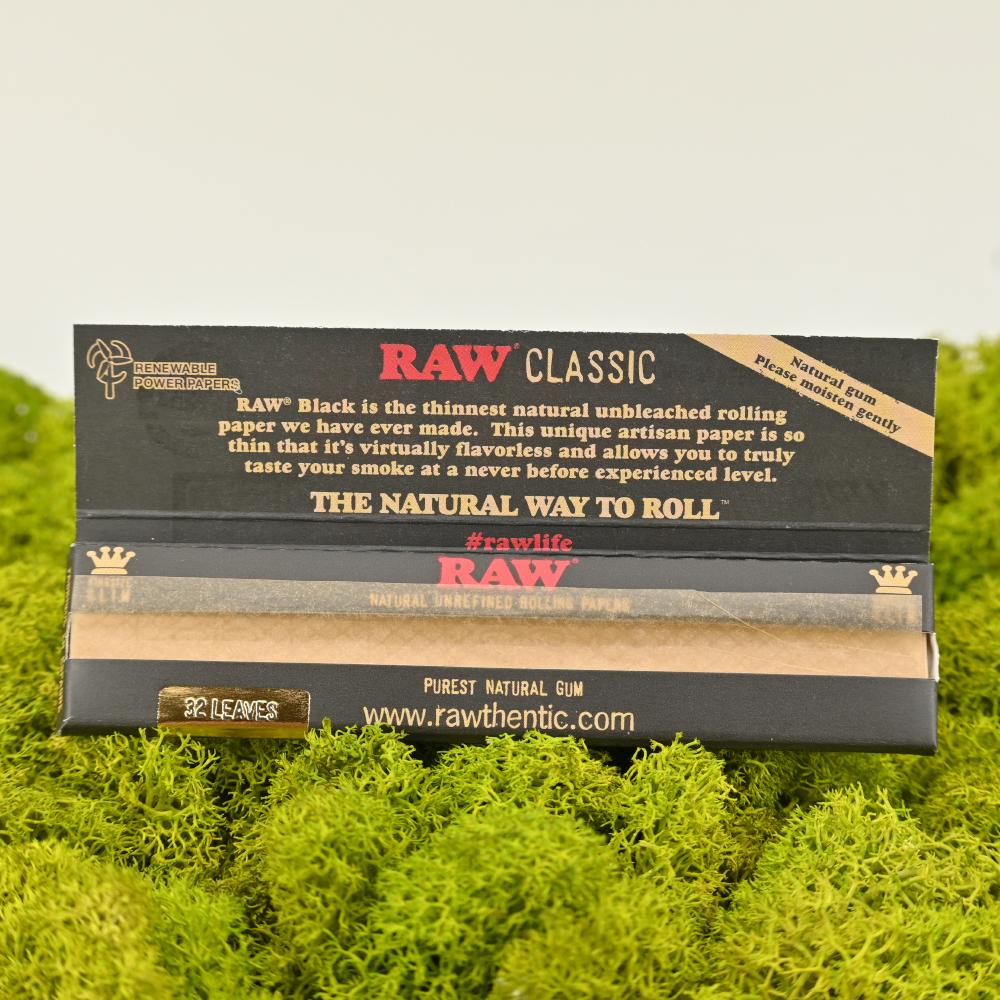 RAW Rolling Papers King Size Slim Bundle