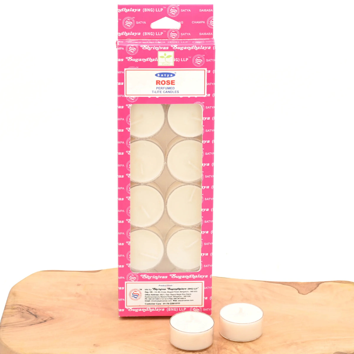Satya-Duftkerzen-Rose-12-Teelichter-Teelichter-Duft-Rosenduft-Rosen-Duftkerze-Satya-Indien-Bester-Headshop-Deutschland-Johnnys-Headshop