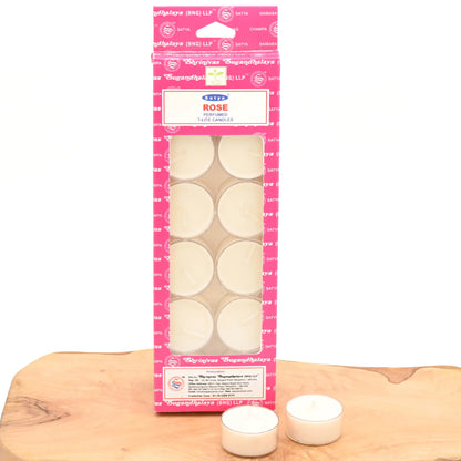 Satya-Duftkerzen-Rose-12-Teelichter-Teelichter-Duft-Rosenduft-Rosen-Duftkerze-Satya-Indien-Bester-Headshop-Deutschland-Johnnys-Headshop