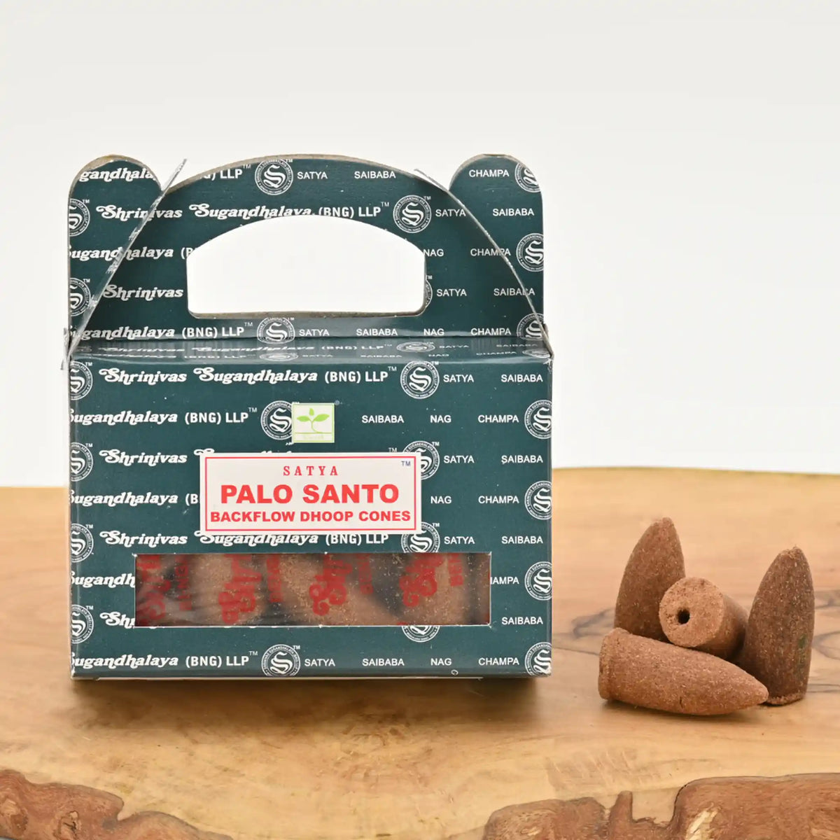 satya_palo_santo_24_stueck_heiliges_holz_harzig_raeucherkegel_rueckfluss_backflow_kaufen_headshop_Johnnys_Headshop