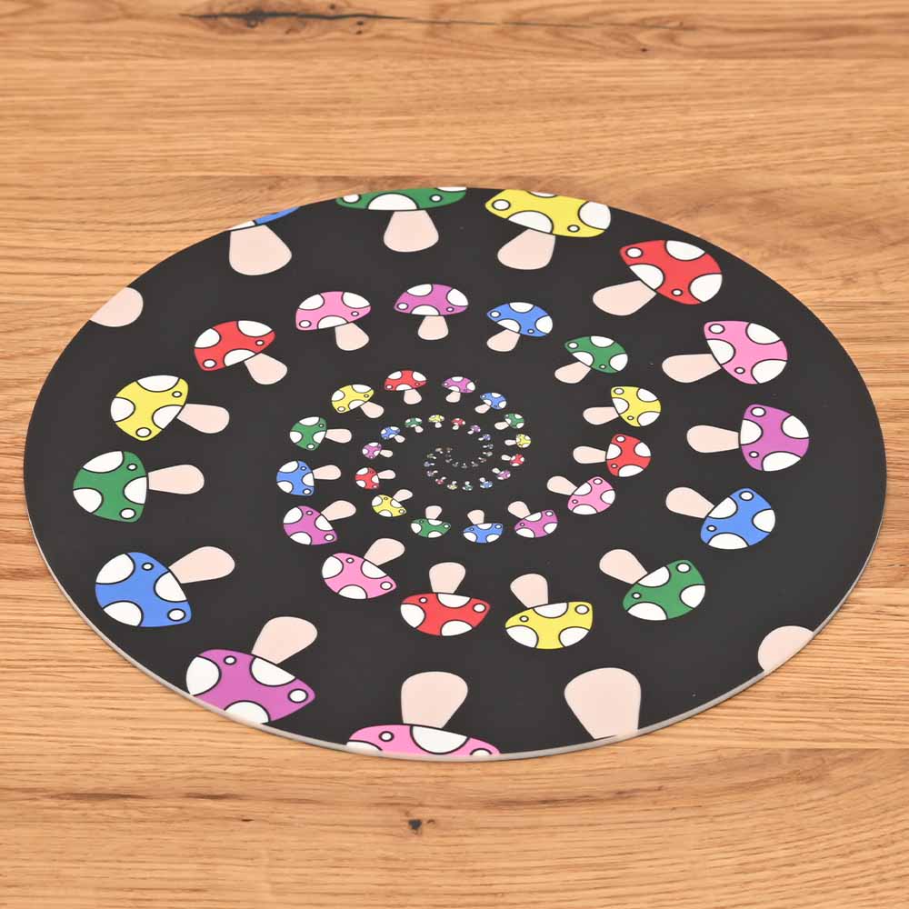 Gear Premium Silikonmatte - Mushroom Spiral (⌀20cm)