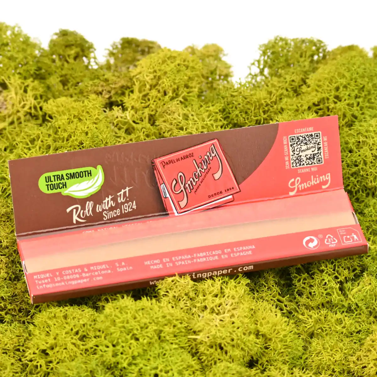 Smoking Supreme Brown King Size Slim Paper