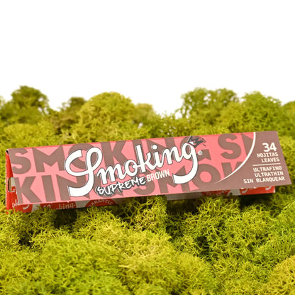 Smoking Supreme Brown King Size Slim Paper