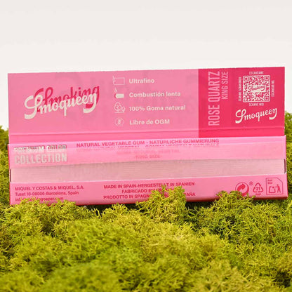 Smoking Supreme King Size Slim Paper - Rose Quartz