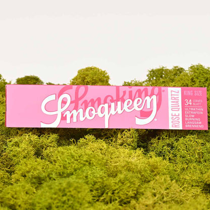 Smoking Supreme King Size Slim Paper - Rose Quartz