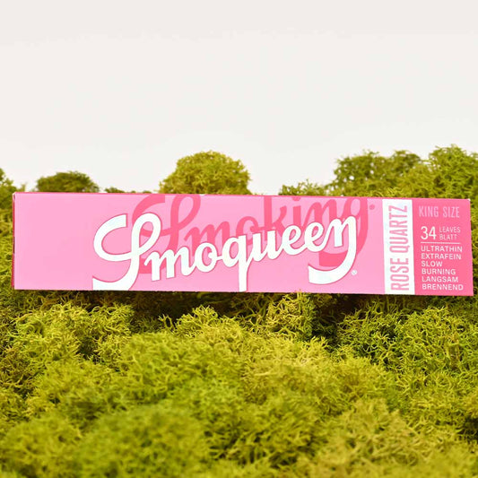 Smoking Supreme King Size Slim Paper - Rose Quartz