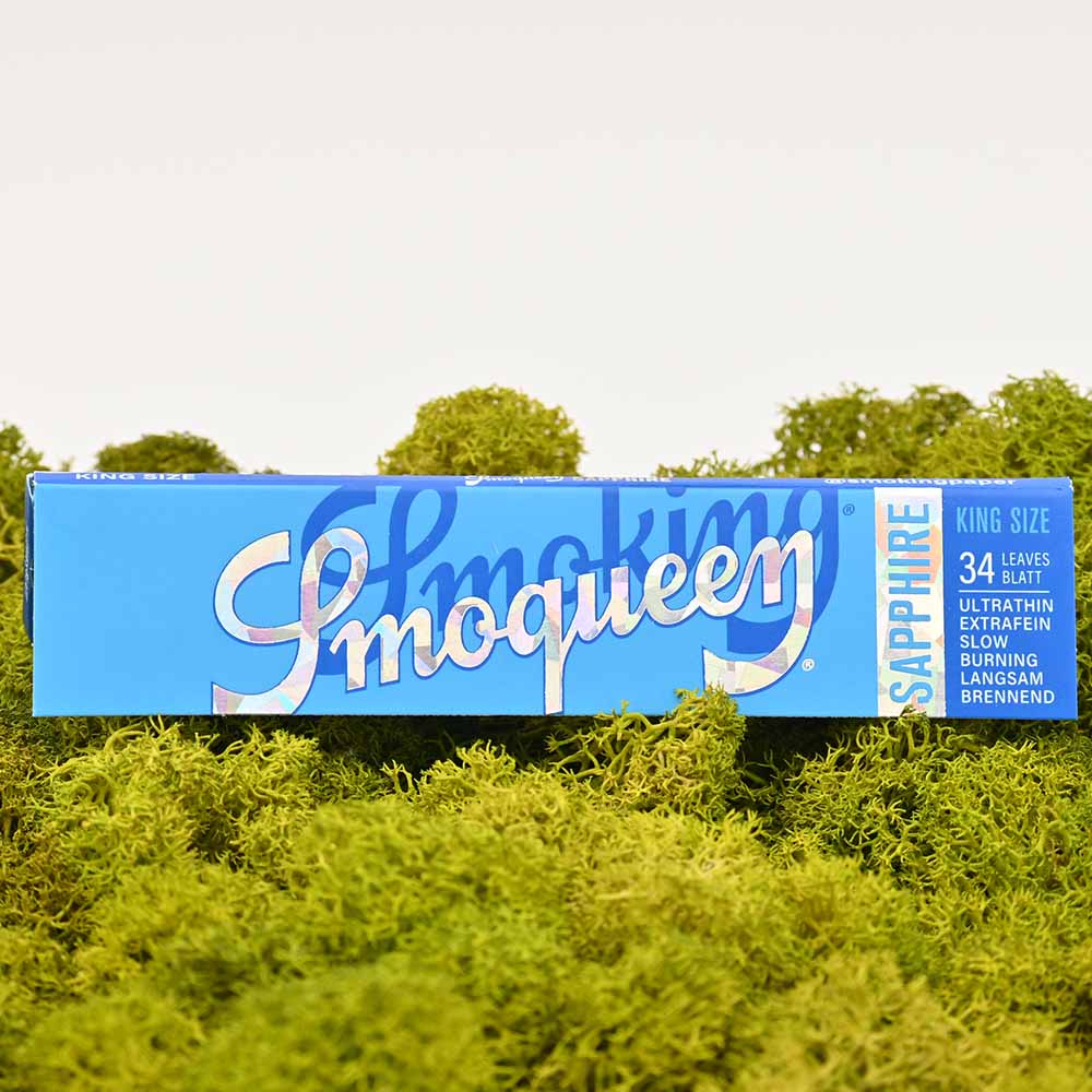 Smoking Supreme King Size Slim Paper - Sapphire