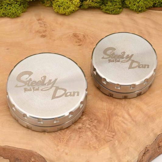 Steely Dan Edelstahl Grinder - 2 teilig