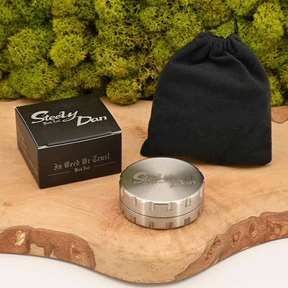 Steely Dan Edelstahl Grinder ⌀53mm - 2 teilig