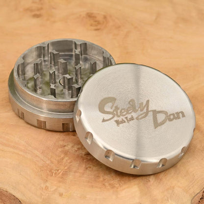 Steely Dan Edelstahl Grinder ⌀53mm - 2 teilig