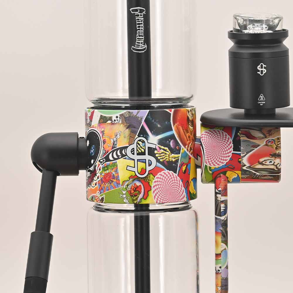 Stündenglass Gravity Bong - Grateful Dead Patchwork