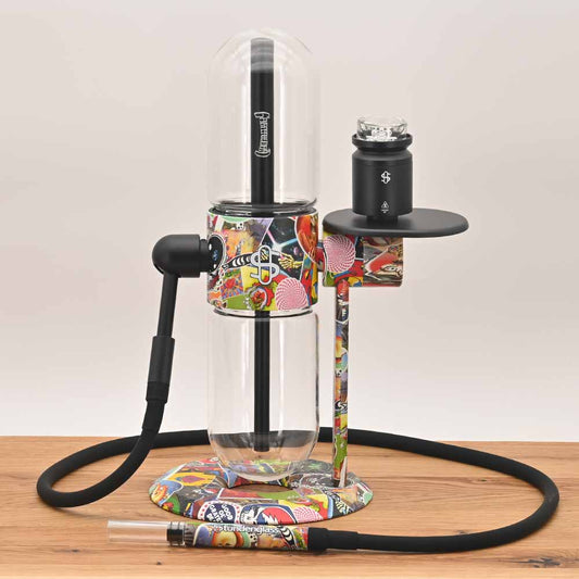 Stündenglass Gravity Bong - Grateful Dead Patchwork