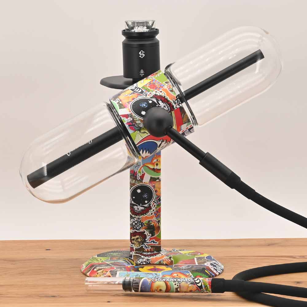 Stündenglass Gravity Bong - Grateful Dead Patchwork