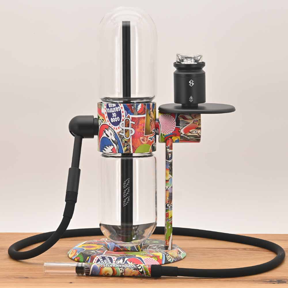 Stündenglass Gravity Bong - Grateful Dead Patchwork