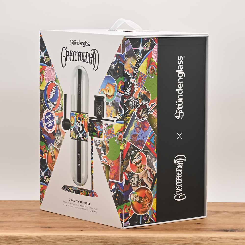 Stündenglass Gravity Bong - Grateful Dead Patchwork