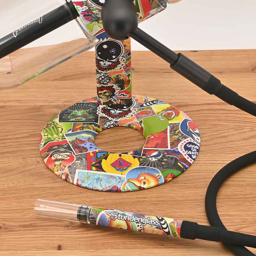 Stündenglass Gravity Bong - Grateful Dead Patchwork