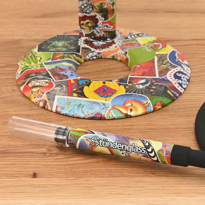 Stündenglass Gravity Bong - Grateful Dead Patchwork