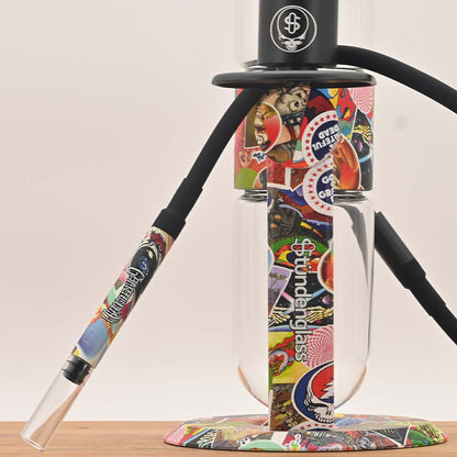 Stündenglass Gravity Bong - Grateful Dead Patchwork