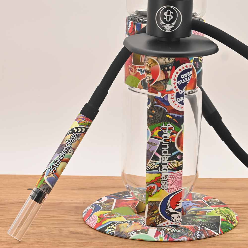 Stündenglass Gravity Bong - Grateful Dead Patchwork