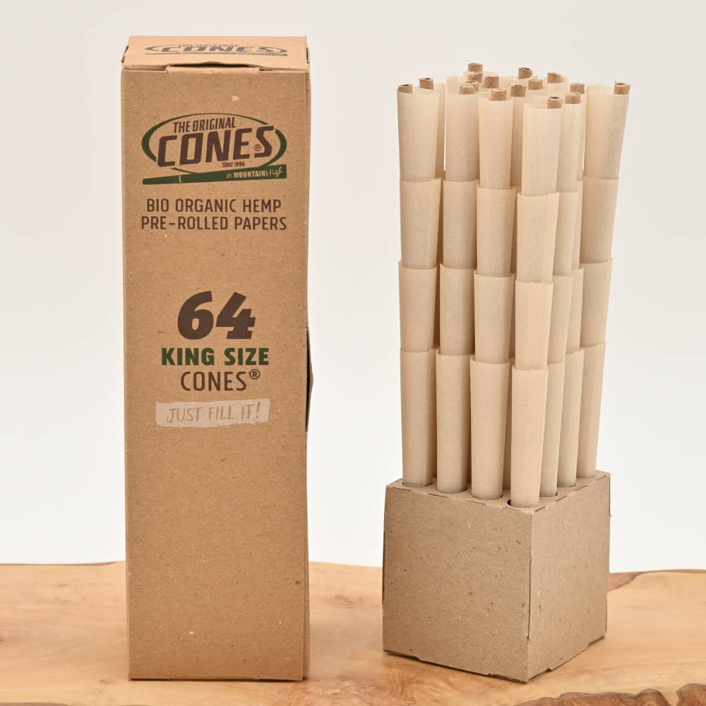 The Original Cones Bio Hemp Kingsize (64er Set)