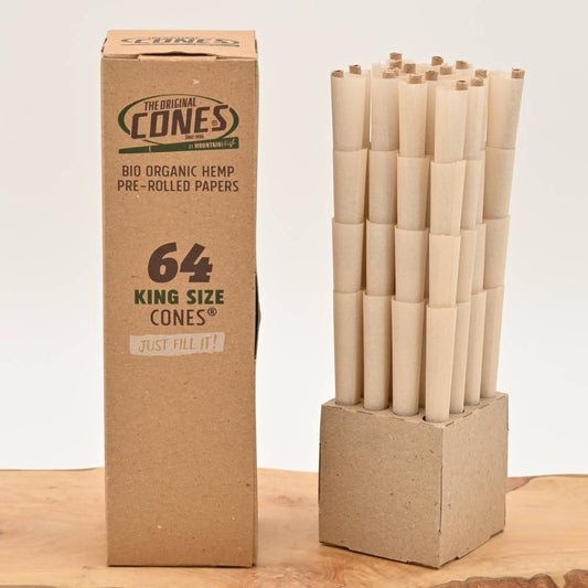 The Original Cones Bio Hemp Kingsize (64er Set)