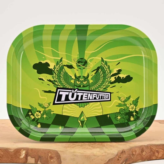 Tütenfutter Green Owl - Small Rolling Tray