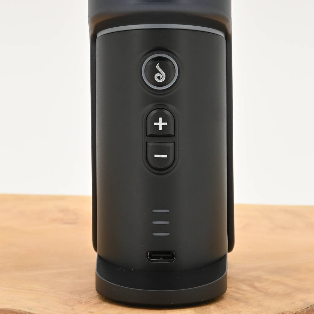 Drei Knöpfe für die Steuerung mit USB-C 