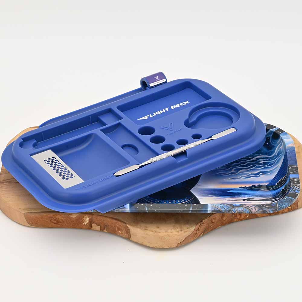 V-Syndicate Flightdeck All-in-one Rolling Tray - Feline Pharao