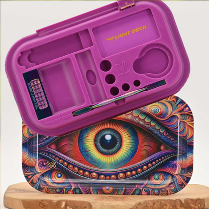 v_syndicate_flightdeck_all_in_one_eye_mit_deckel_rolling_tray_drehunterlage_kaufen_headshop_Johnnys_Headshop