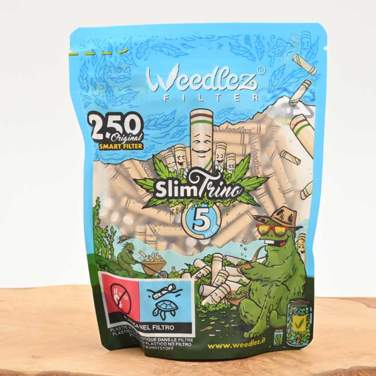 Weedlez Aktivkohlefilter 5mm - Slim Trino (250er Pack)