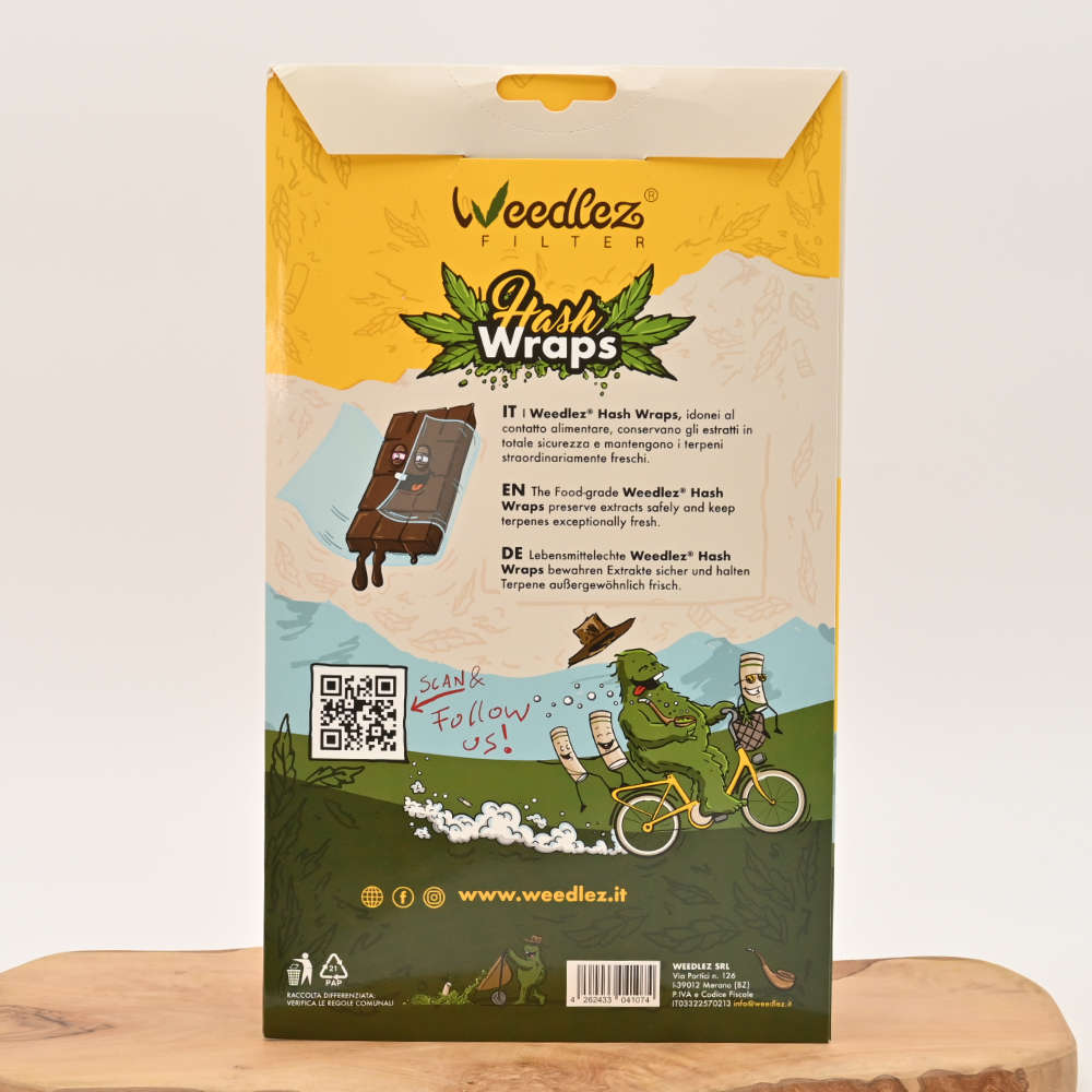 Weedlez HashWraps Premium Extraktionsfolien