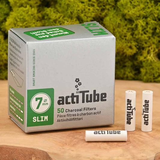 ActiTube Aktivkohlefilter Slim 7mm (50er Pack)