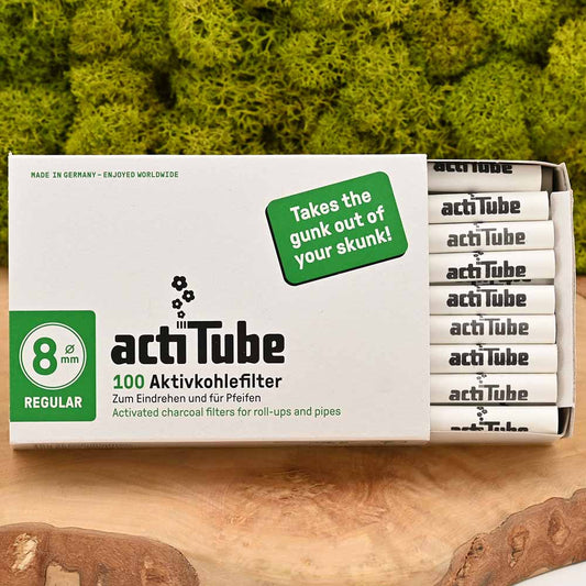 ActiTube Aktivkohlefilter Regular 8mm (100er Pack)