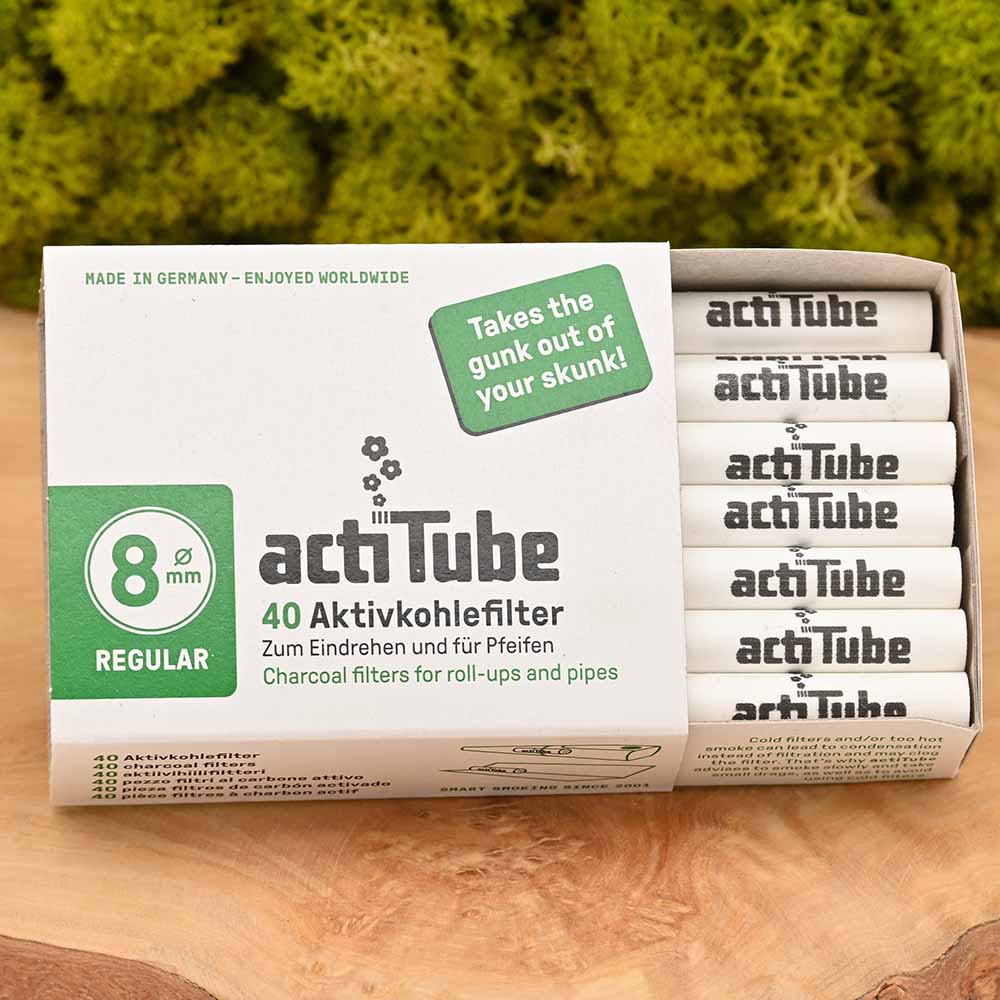 ActiTube Aktivkohlefilter Regular 8mm (40er Pack)