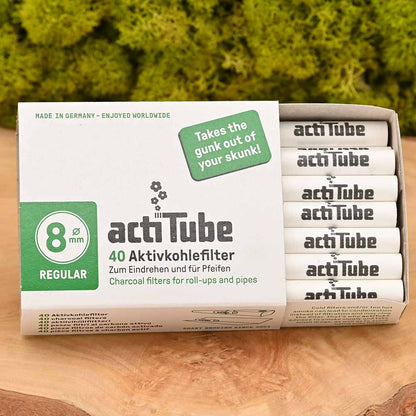 ActiTube Aktivkohlefilter Regular 8mm (40er Pack)