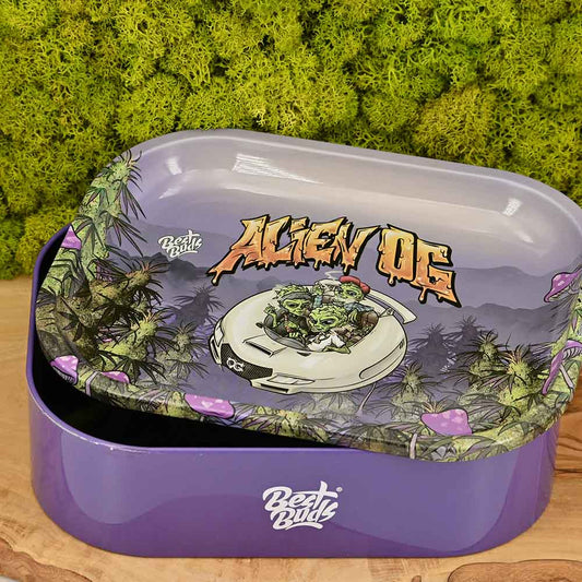 Alien OG Aufbewahrungsbox mit Rolling Tray