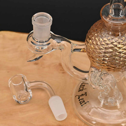 Black Leaf - Recyclebong Öl - LITSCHI