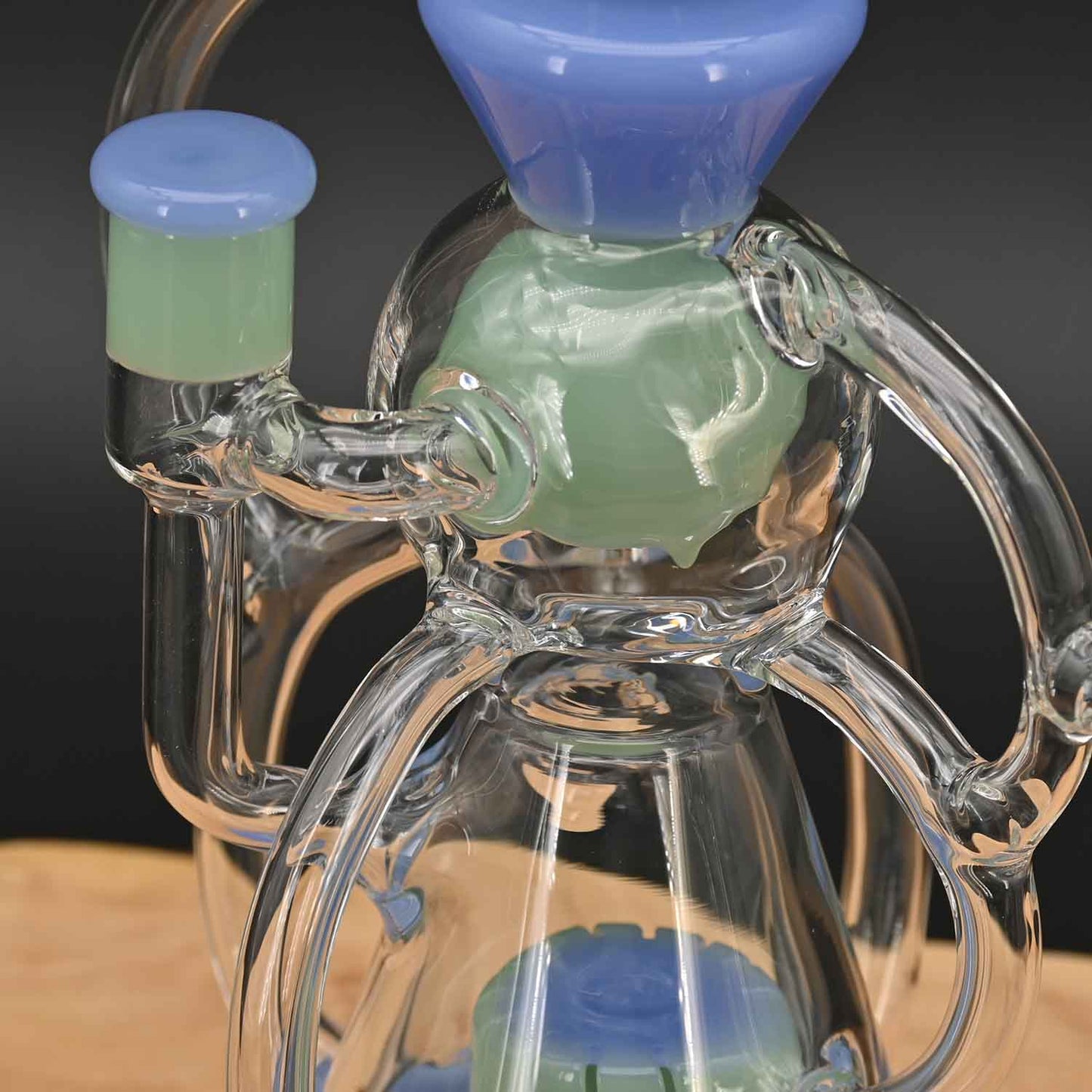 Black Leaf Recyclebong (27cm)